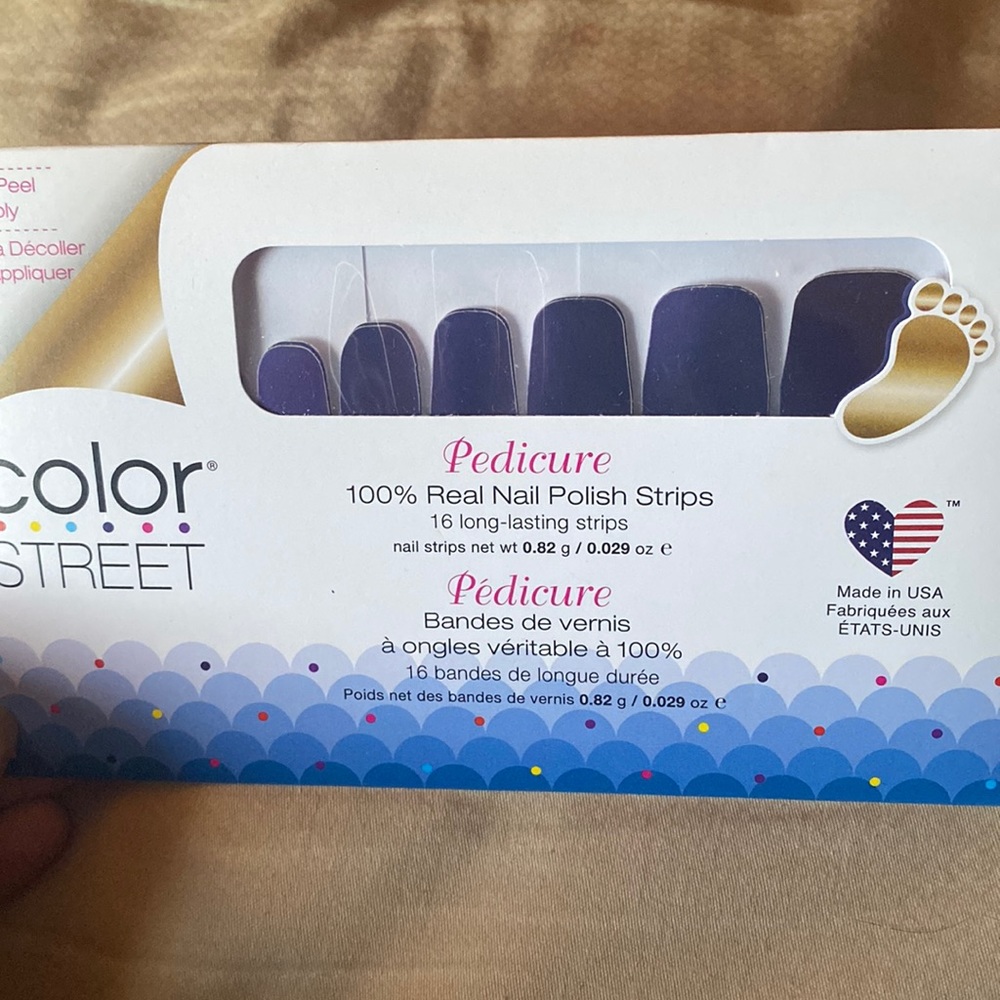 Color Street Evening Sky Pedicure